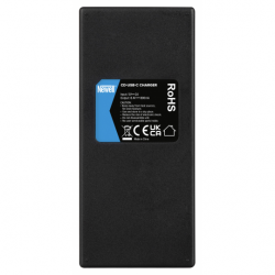 Ładowarka trzykanałowa Newell CD-USB-C do akumulatorów LP-E6 do Canon